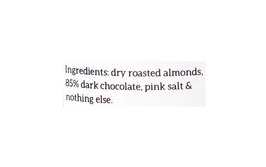 All Over Nuts 85% Dark Chocolate Almond Butter Crunchy   Glass Jar  200 grams